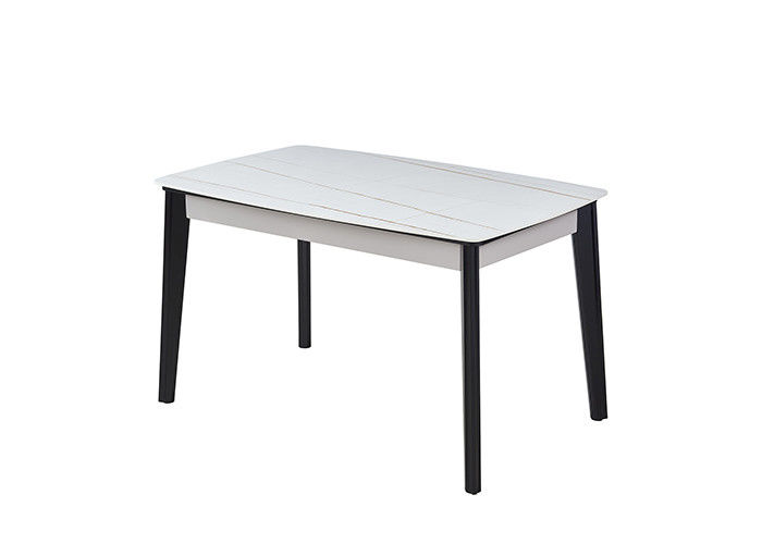 Απλός σύγχρονος πίνακας 130x80x76cm βράχου να δειπνήσει πλακών πίνακας