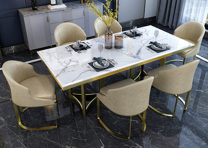 Μοντέρνο Tabletop να δειπνήσει πλακών πλαίσιο επιτραπέζιου ανοξείδωτου