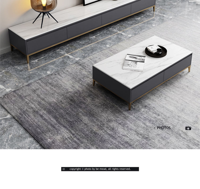σύνολο τραπεζάκι σαλονιού μονάδων TV 200x40x25cm μινιμαλιστικό