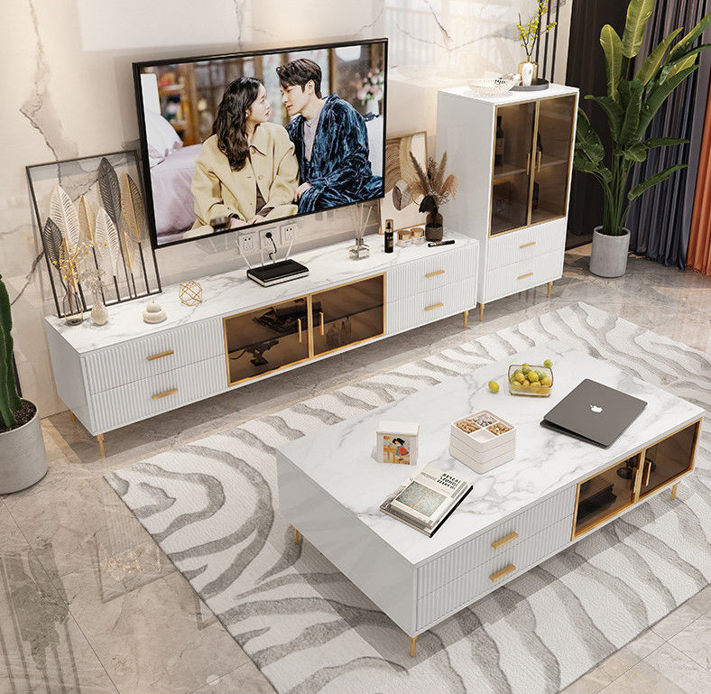 μονάδες και τραπεζάκια σαλονιού TV 200x40x54cm