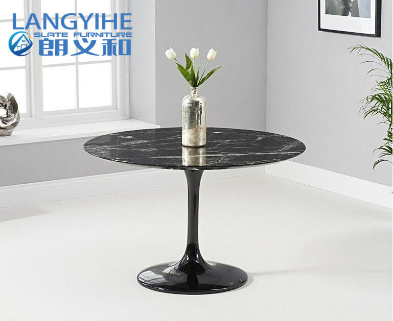 COem 120cm στρογγυλός μαρμάρινος να δειπνήσει πίνακας που τίθεται για το πρόγευμα